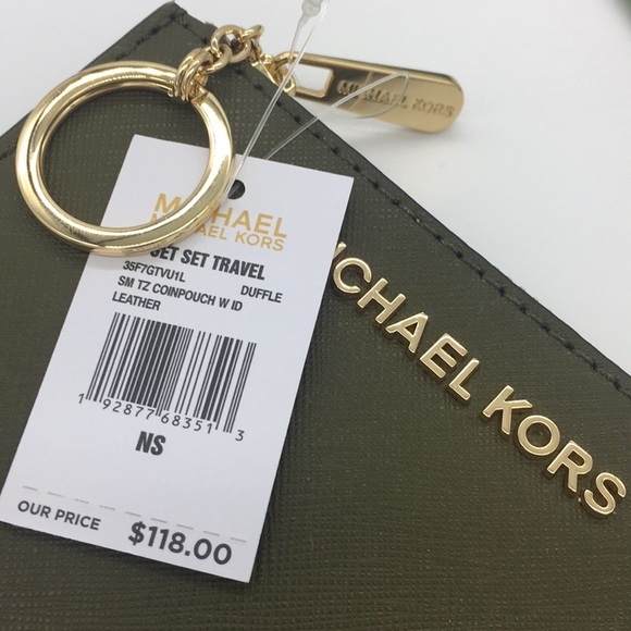 MICHAEL KORS Jet Set Travel Sm TZ Coinpouch W ID - Picture 7 of 8